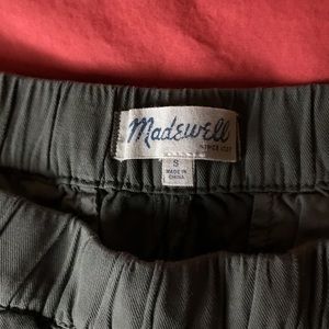 Sage Green Casual Madewell Shorts